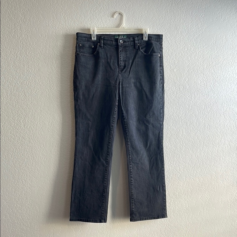 Polo by Ralph Lauren Women's Black Straight Leg Jeans